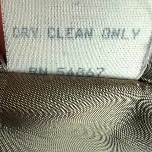 Vintage 90s Henri Bendel Long Wool Blazer 2 – Made in Italy, Gray Longline Style - Picture 12 of 13